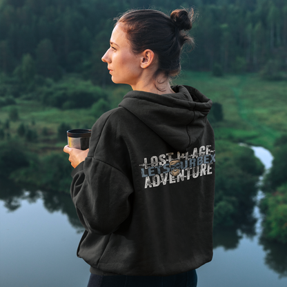 LADIES HOODIE JACKE – „LOST PLACE – LETS URBEX – ADVENTURE“