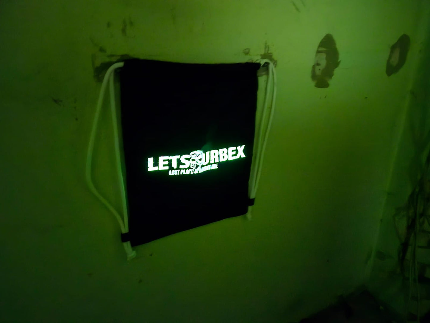 Lets Urbex „Beutel“ Glow in the Dark