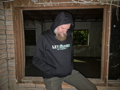 HOODIE GLOW IN THE DARK – „LOST PLACE – LETS URBEX – ADVENTURE"“