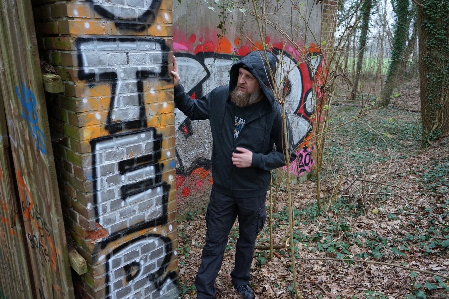 HOODIE JACKE – „LOST PLACE – LETS URBEX – ADVENTURE“