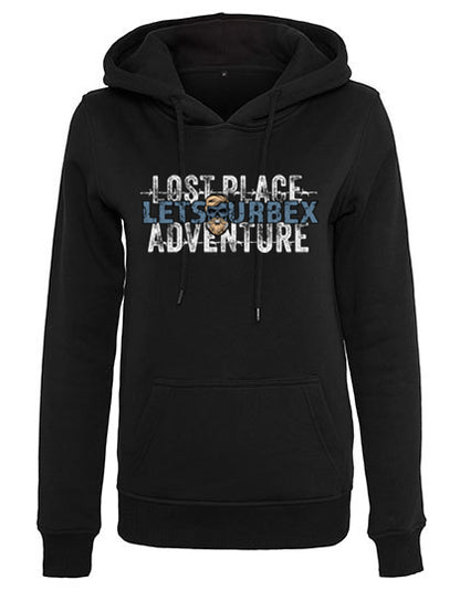 Ladies Heavy Hoody „LOST PLACE – LETS URBEX – ADVENTURE“